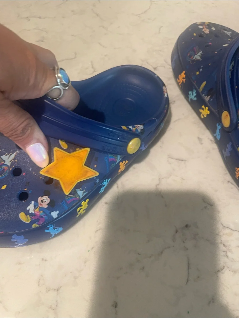 Disneyland 70th Anniversary Exclusive LightUp Crocs